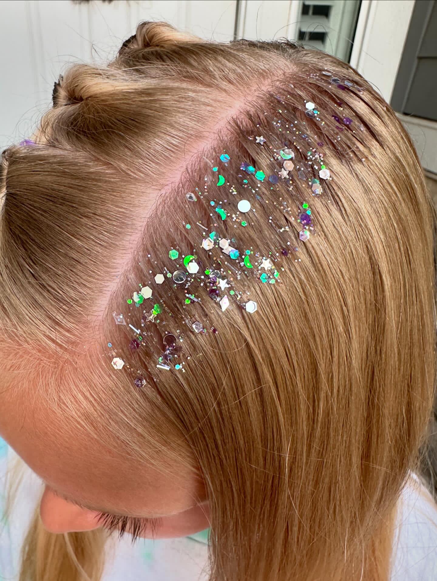 Crystal Palace Hair Glitter Stack