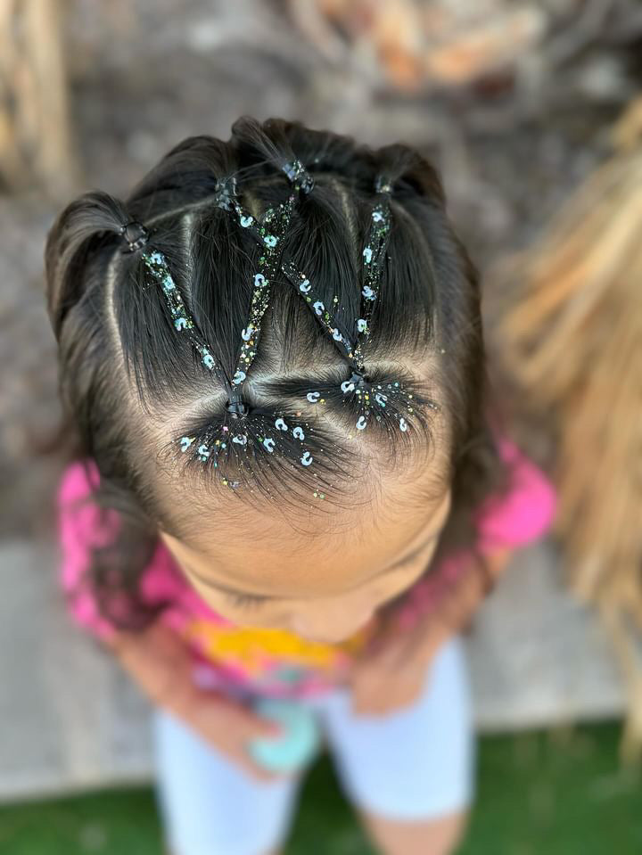 Wild Side Hair Glitter