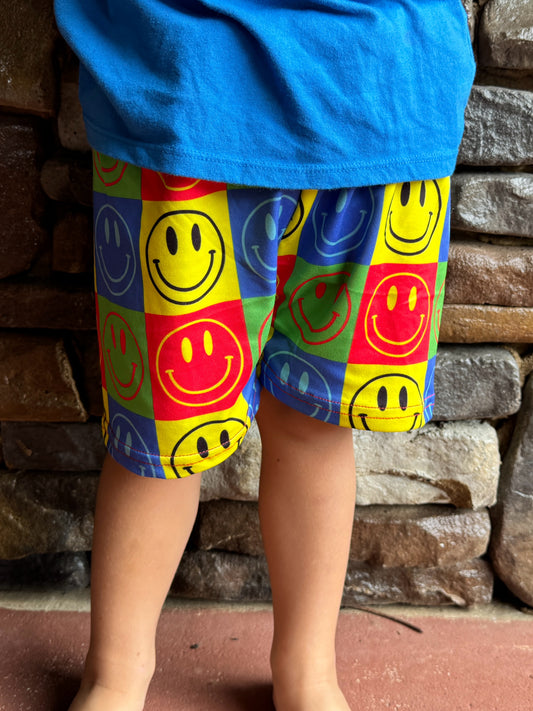 Smiley Unisex Bolt Shorts