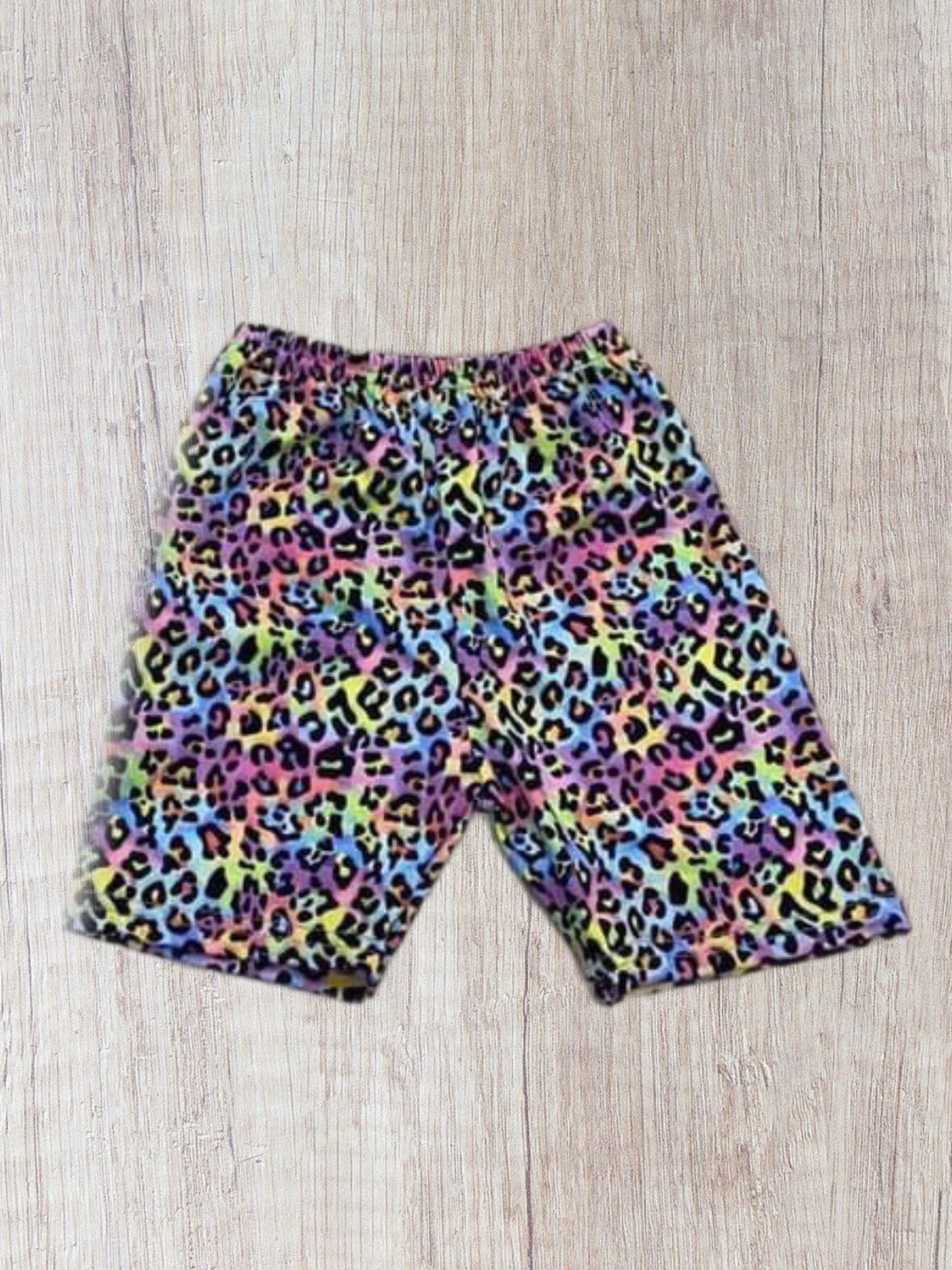 Leopard Cartwheel Shorts