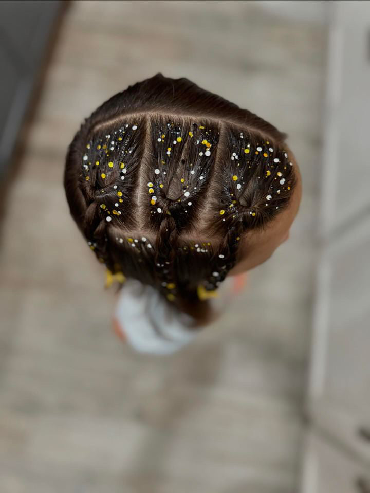 Queen Bee Hair Glitter