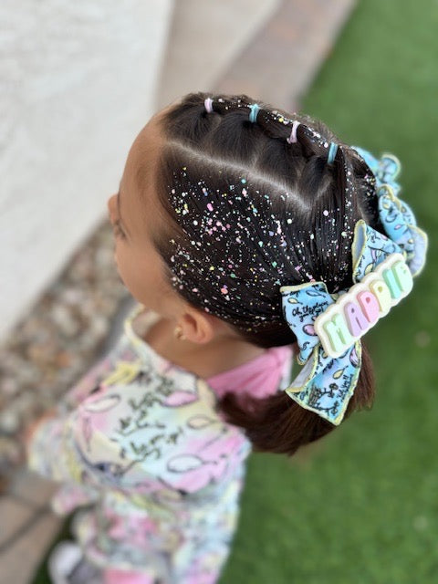 Crushed Smarties Hair Glitter