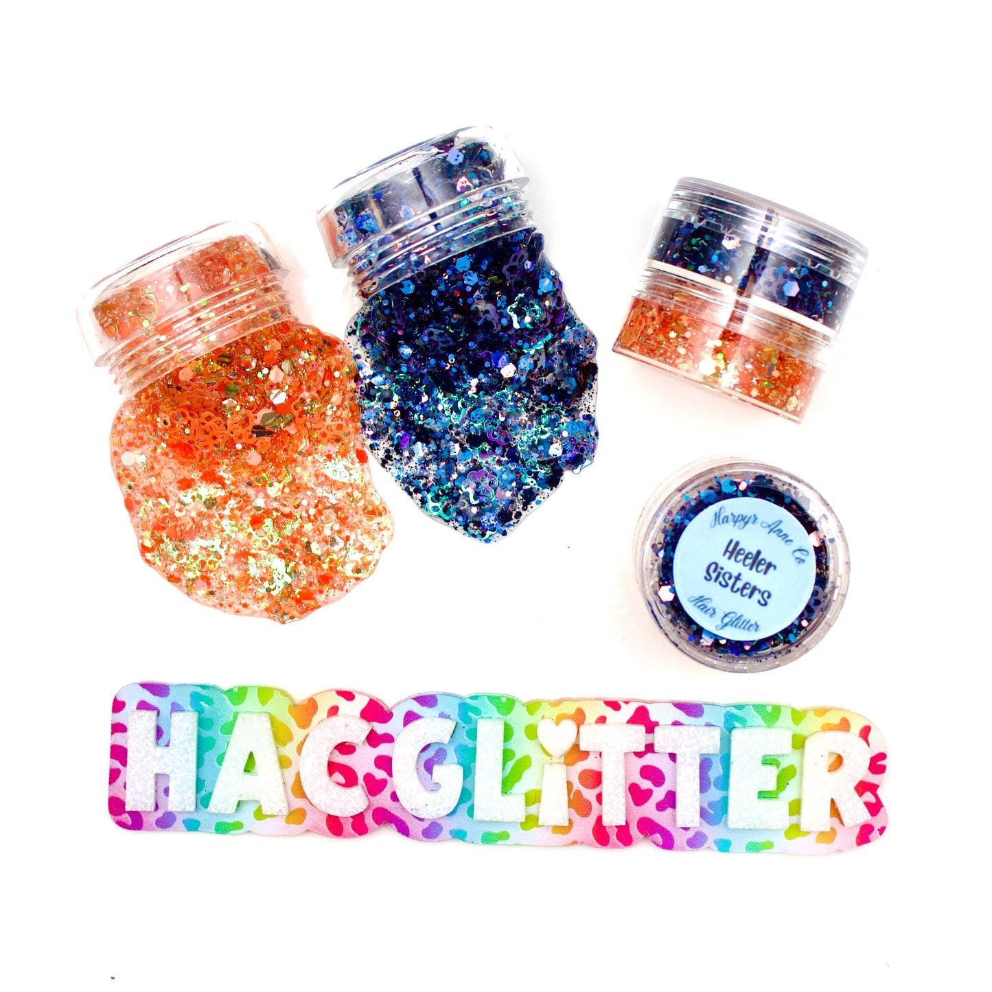 Heeler Sisters Hair Glitter