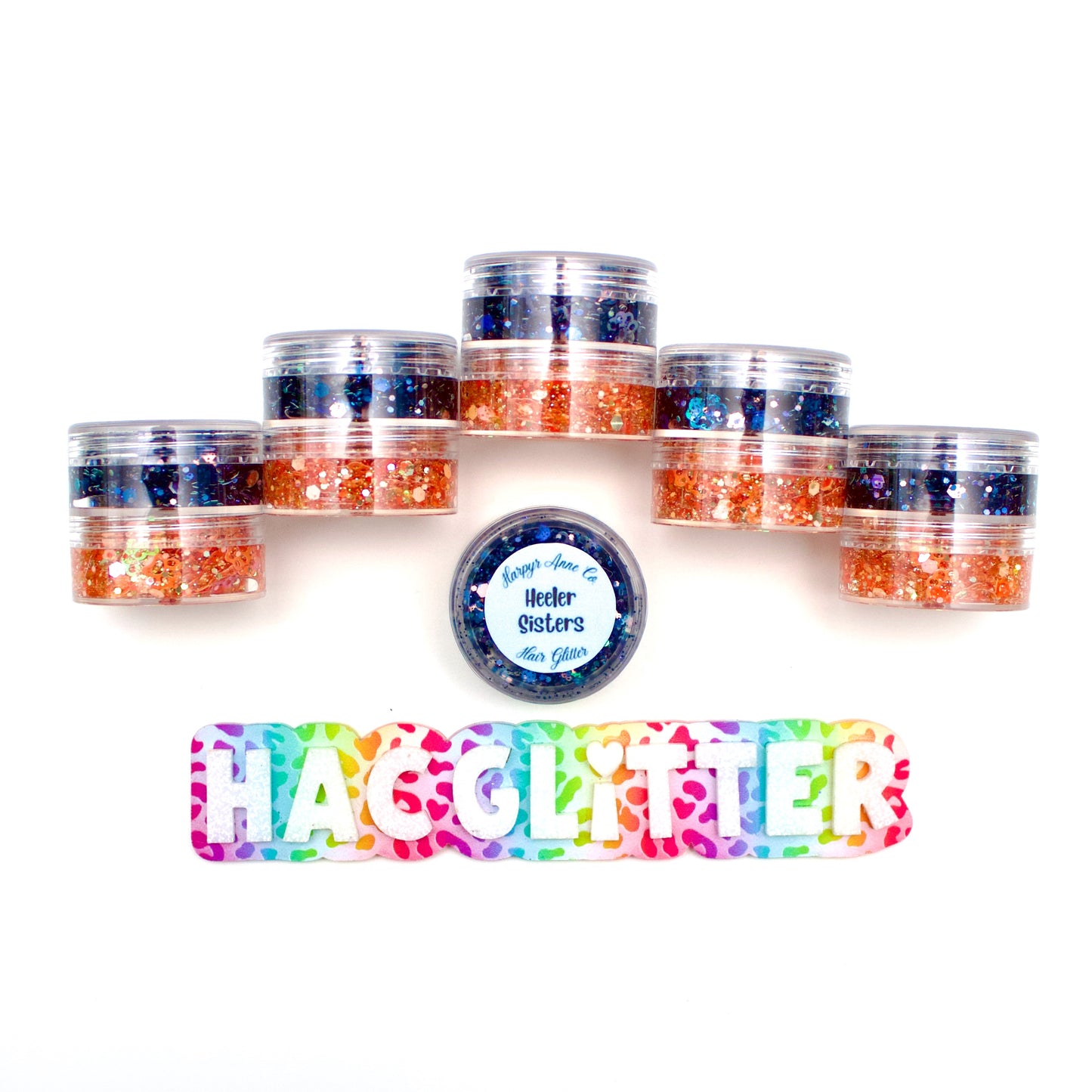 Heeler Sisters Hair Glitter