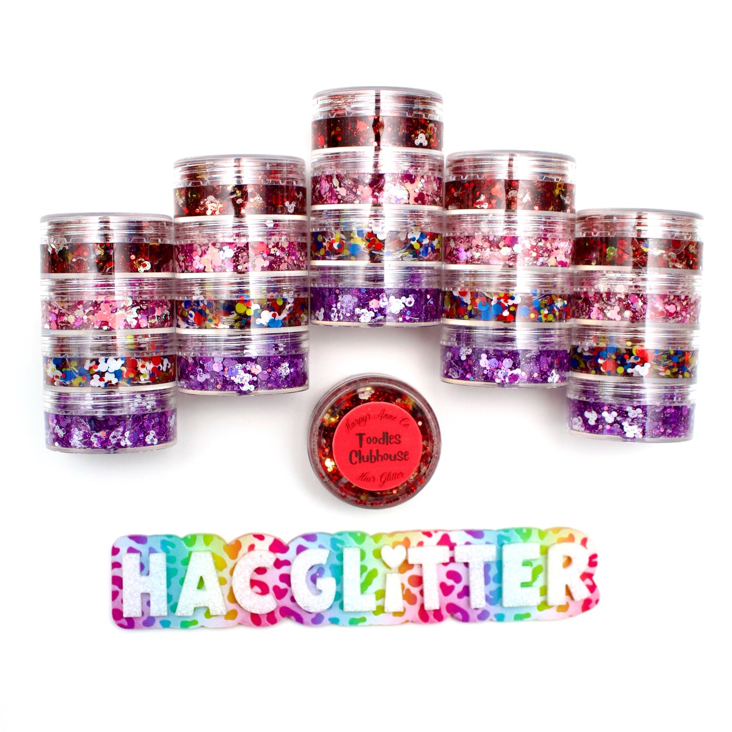 Toodles Clubhouse Hair Glitter