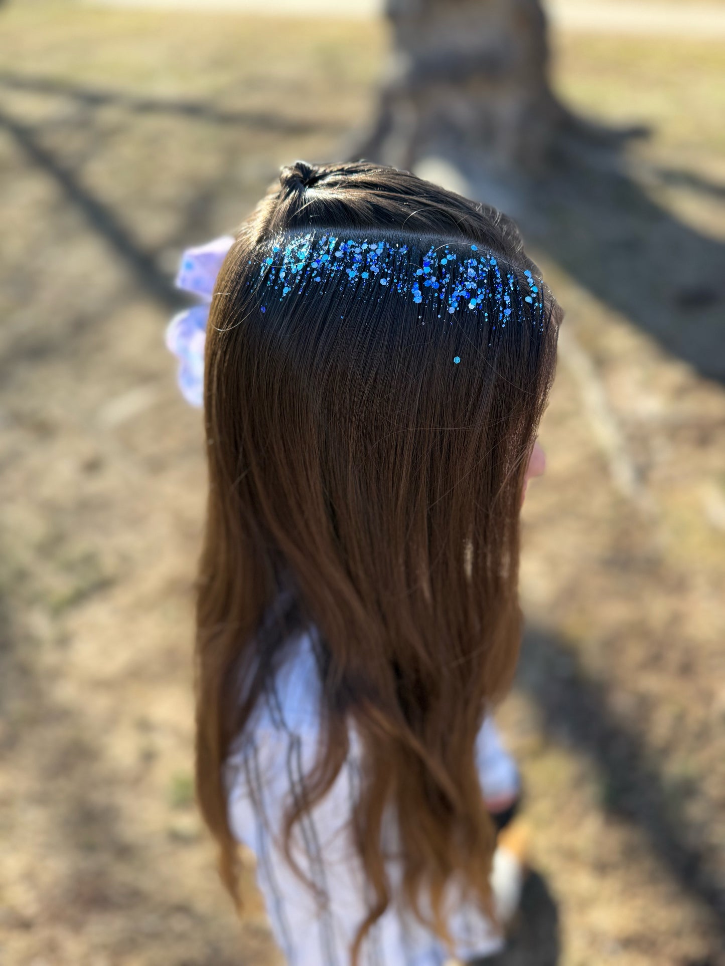 Hawaiian Rollercoaster Ride Hair Glitter