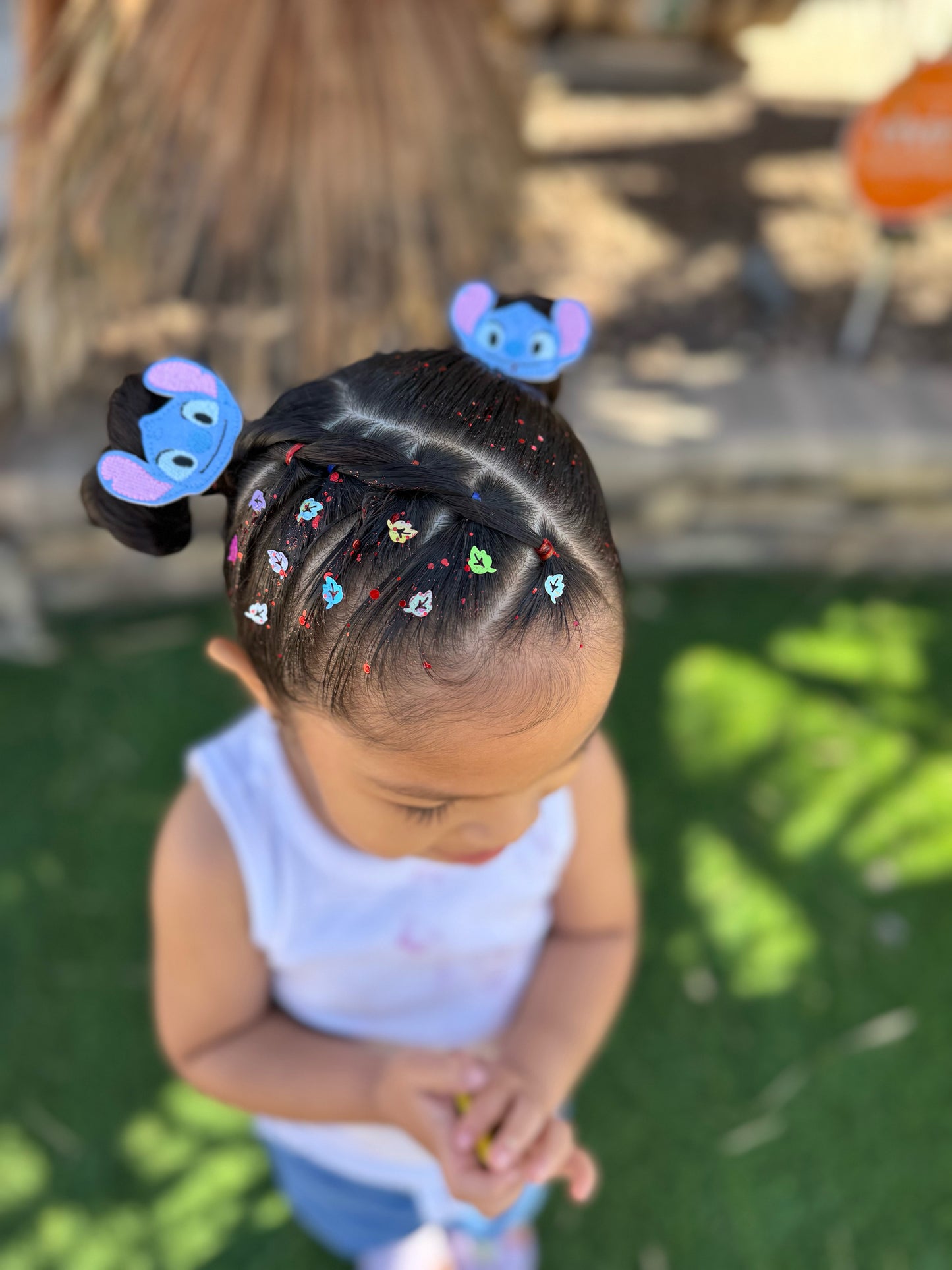 Hawaiian Rollercoaster Ride Hair Glitter