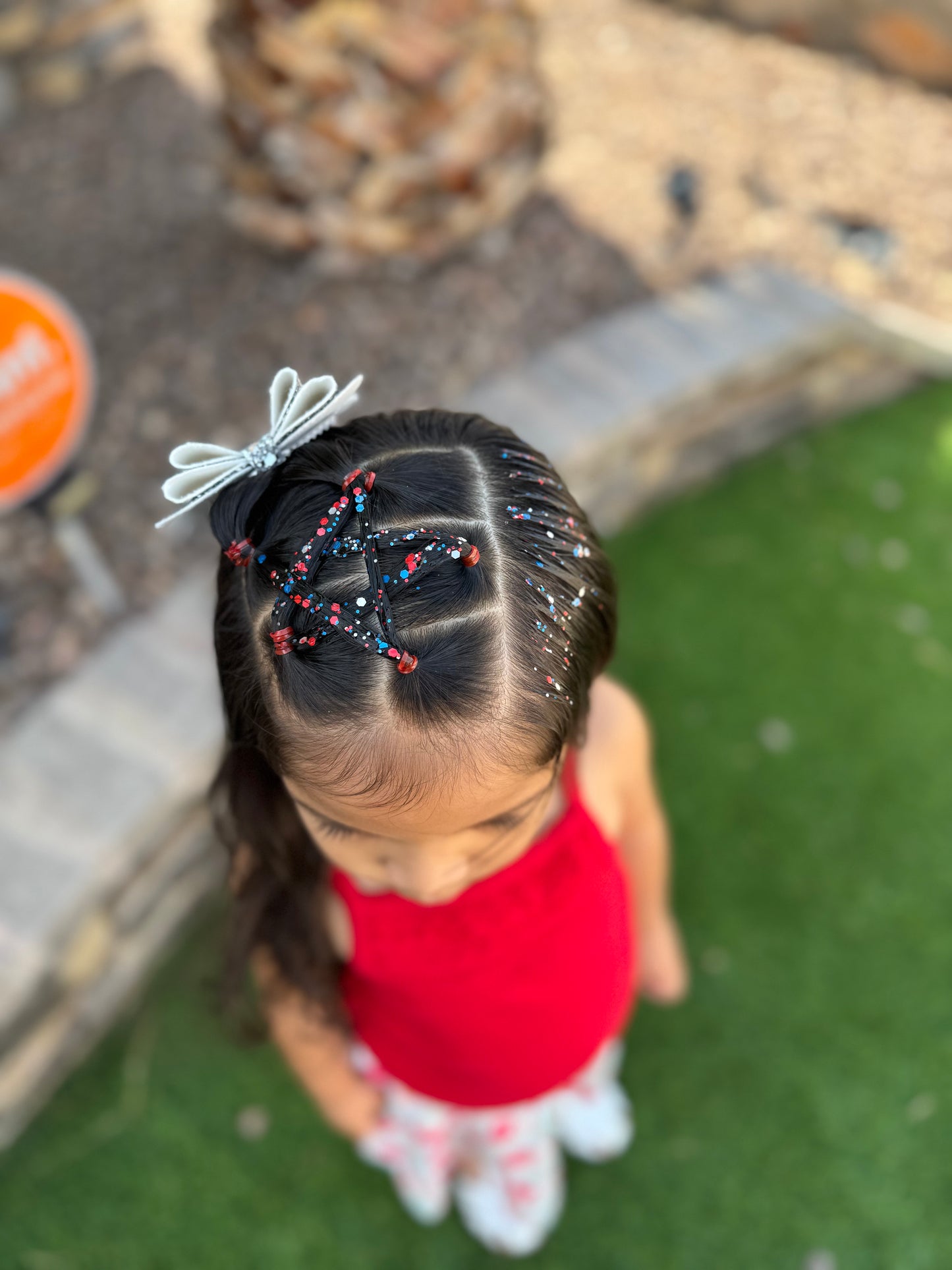 United We Stand Hair Glitter