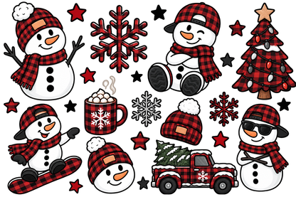Snowman Family Pajamas