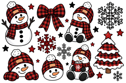 Snowman Family Pajamas