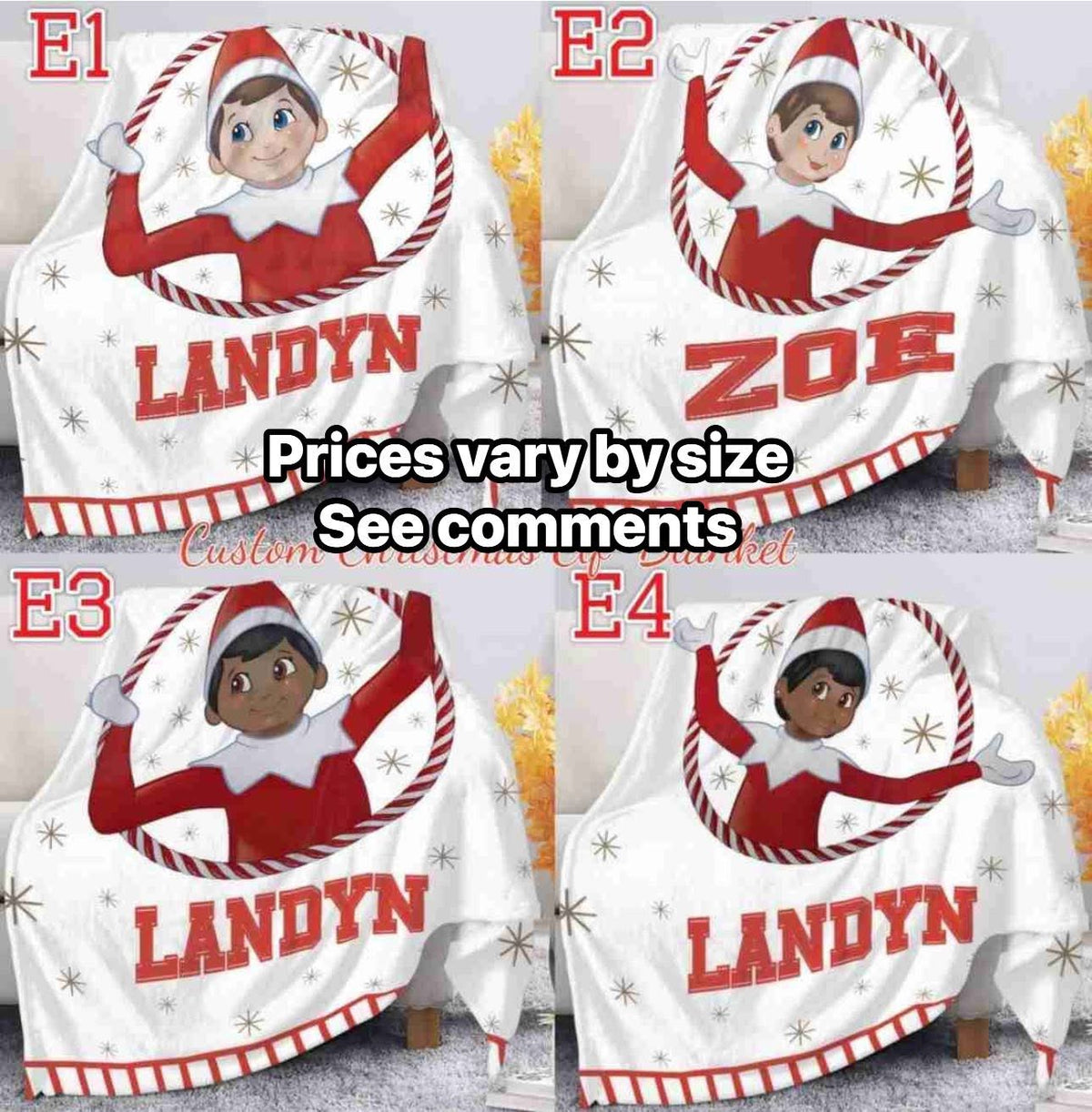Elf Name Blanket