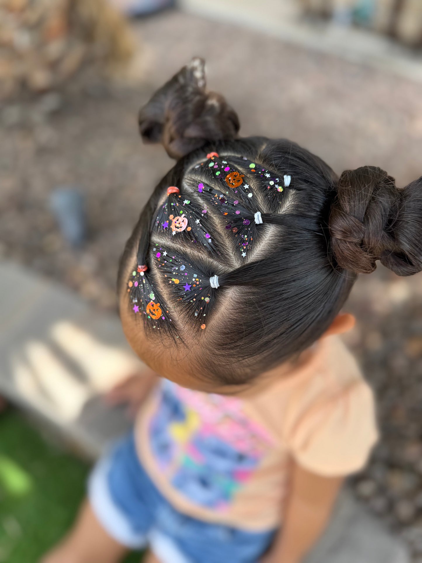 Halloween Town Hair Glitter