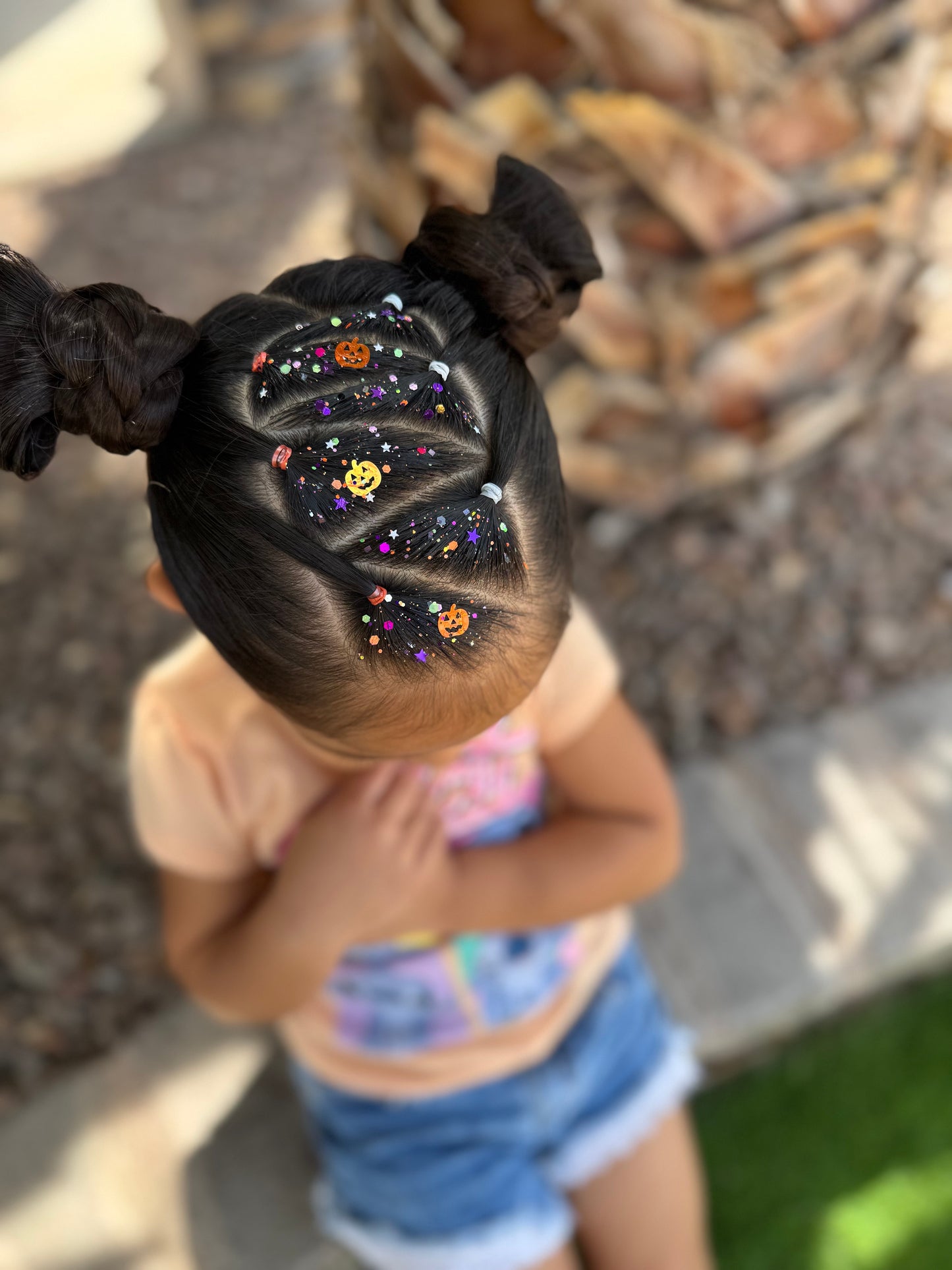 Halloween Town Hair Glitter