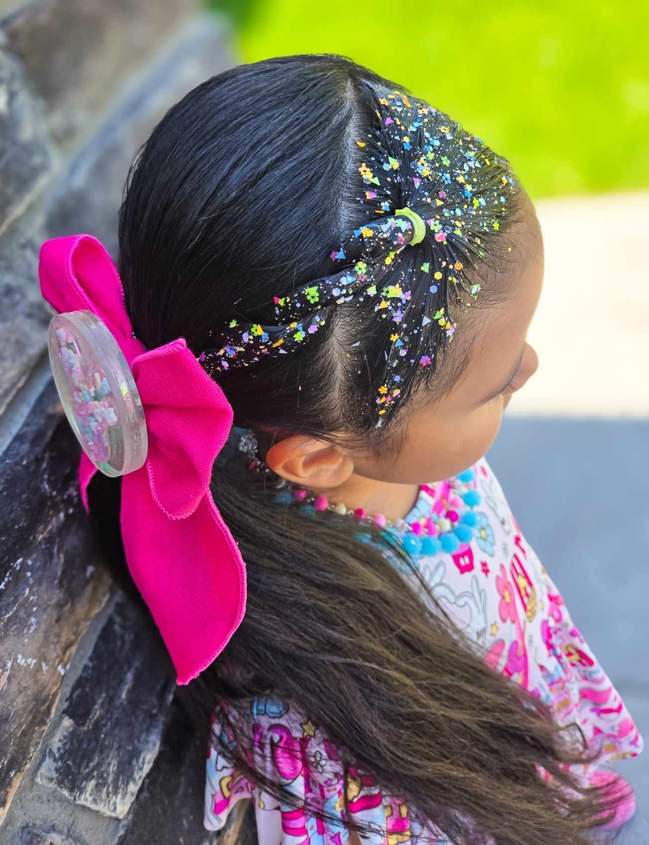 Neon Frenzie Hair Glitter