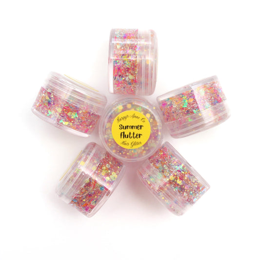 Summer Flutter Hair Glitter
