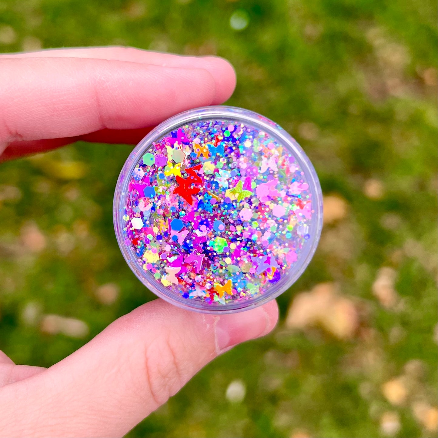 Rainbow Flutter Hair Glitter