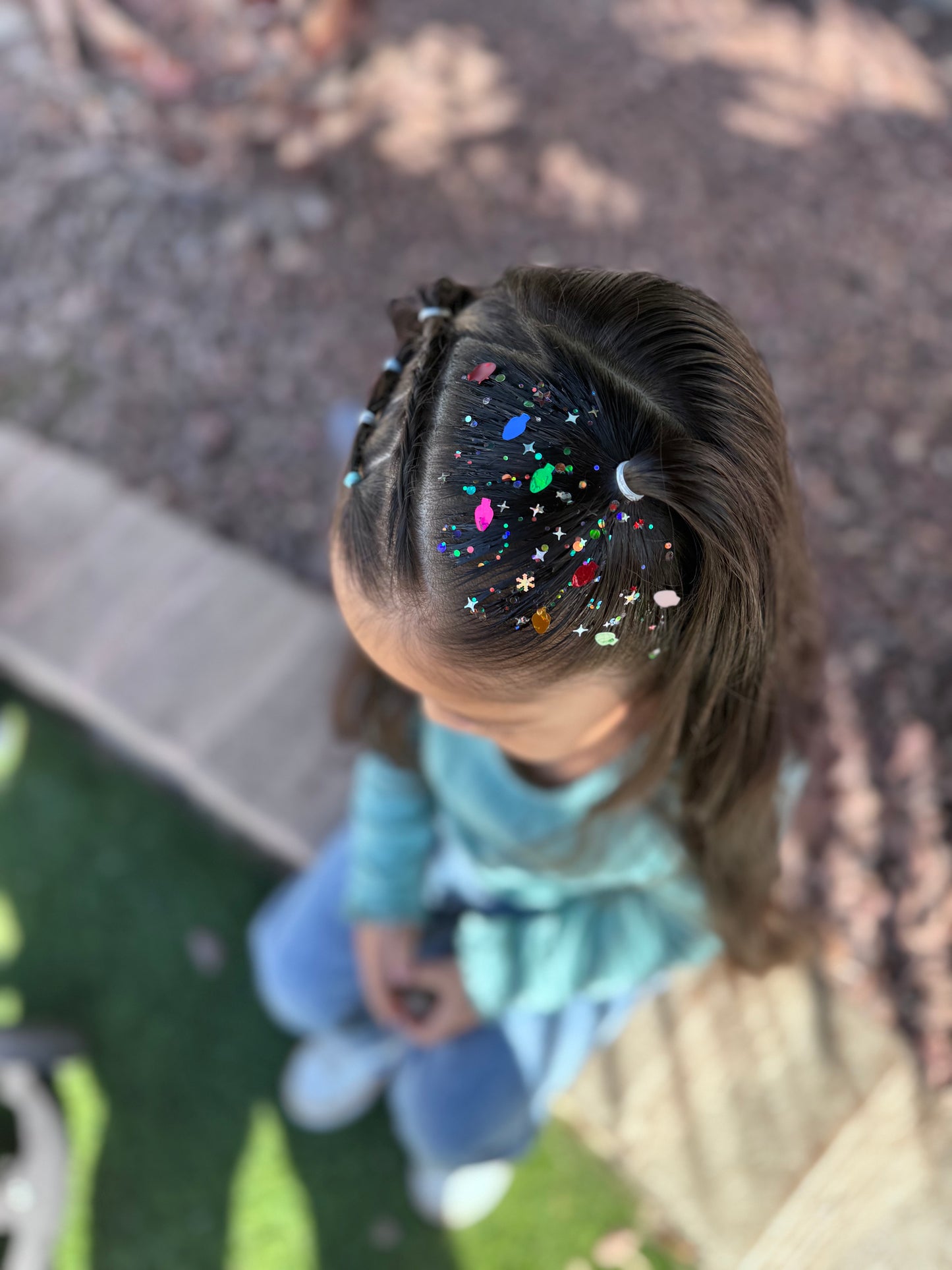 Parade of Lights Hair Glitter