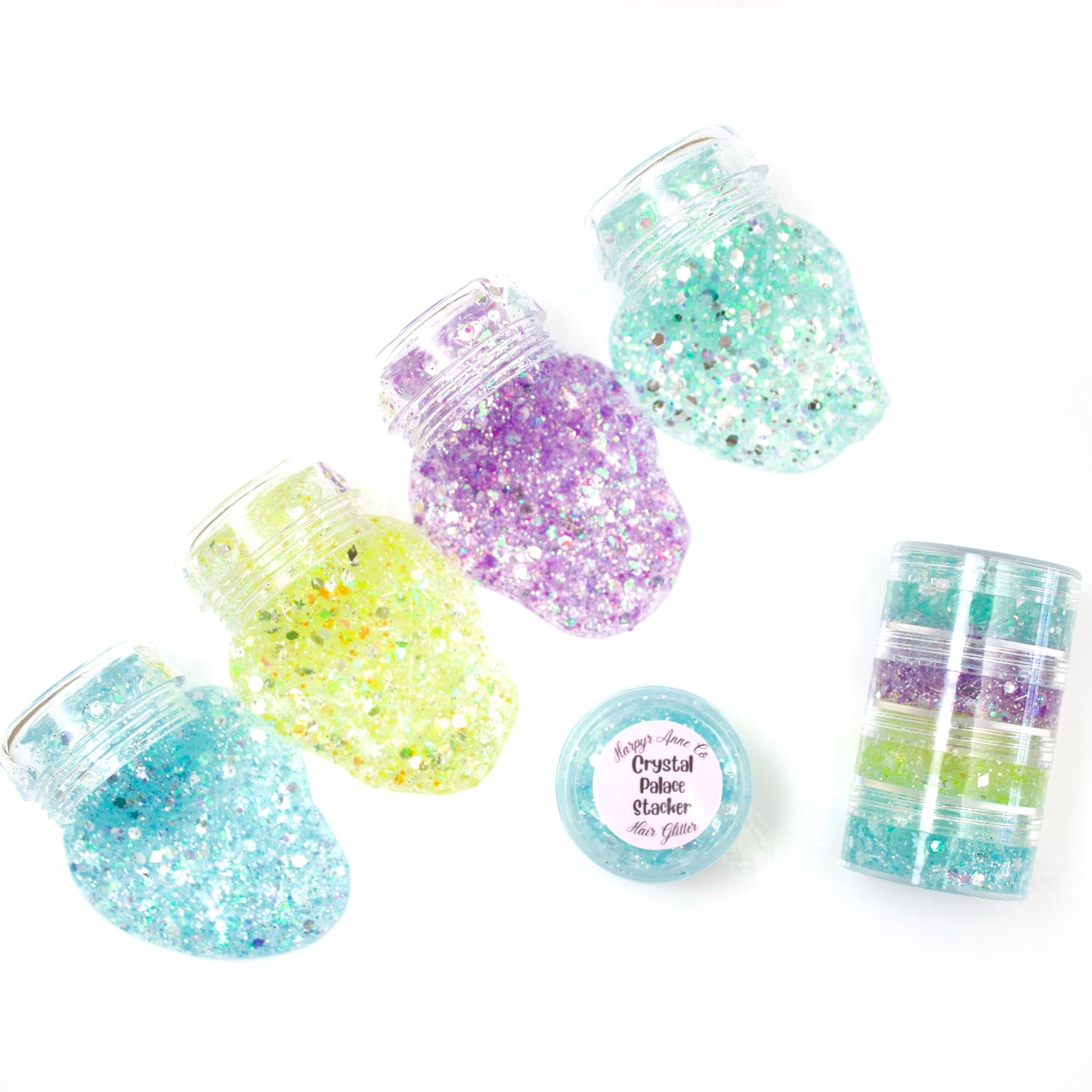 Crystal Palace Hair Glitter Stack