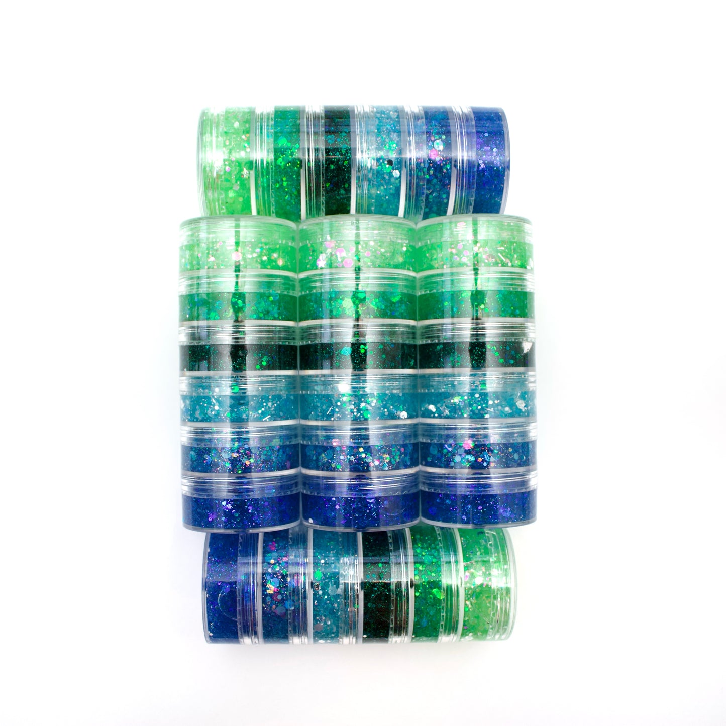 Rainforest Hair Glitter Stack