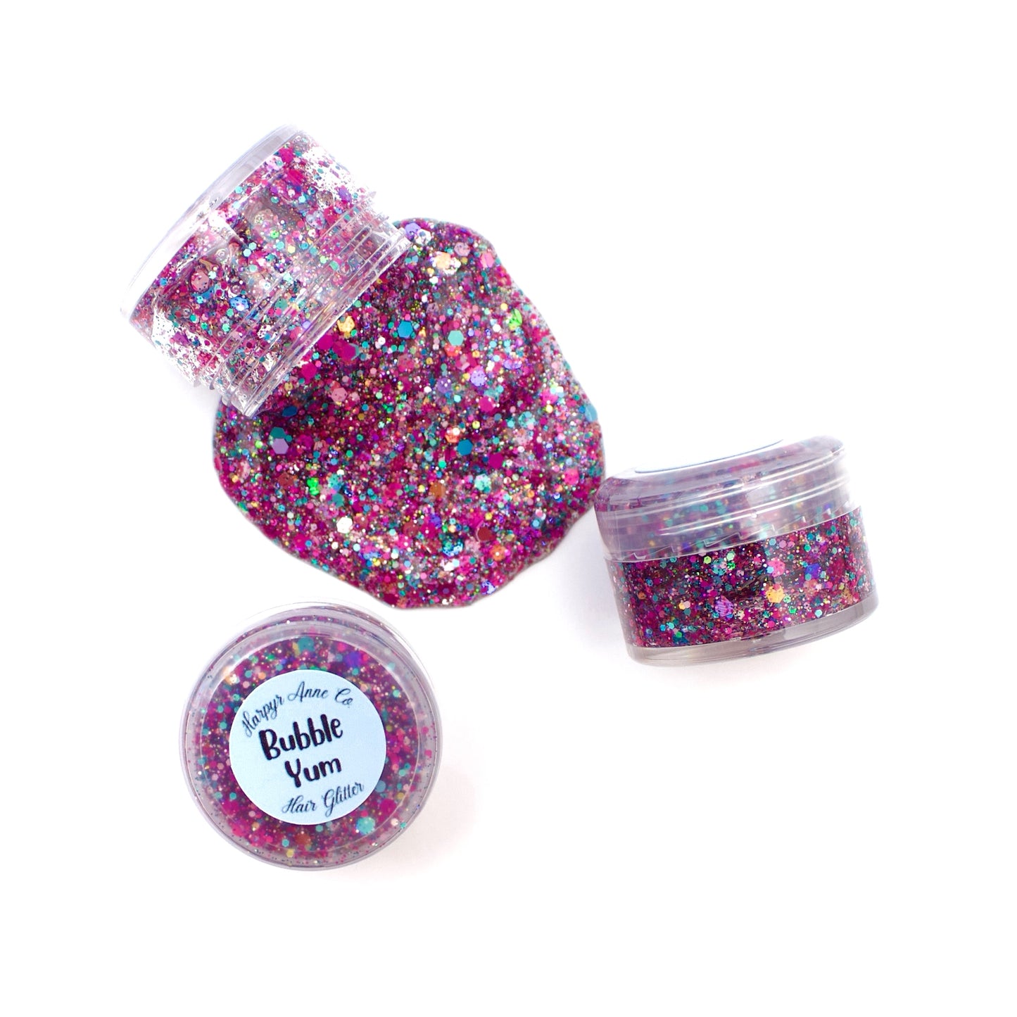 Bubble Yum Hair Glitter