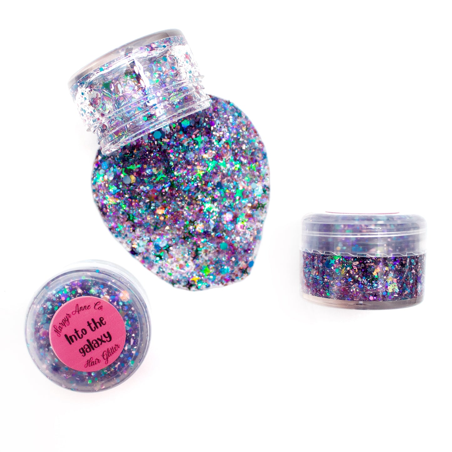 Into the Galaxy hair glitter