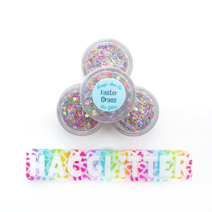 Easter Grass Hair Glitter