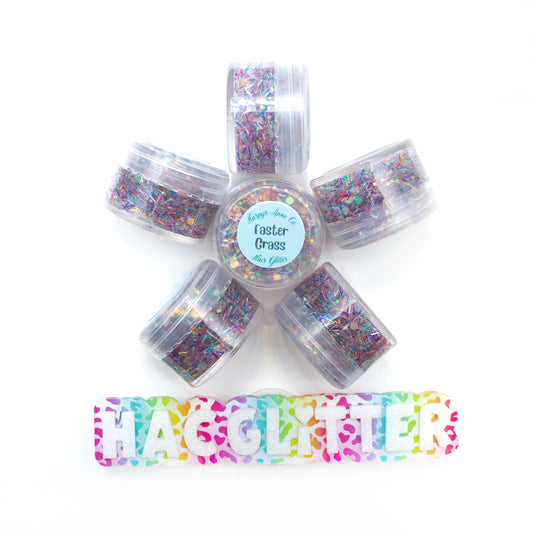 Easter Grass Hair Glitter