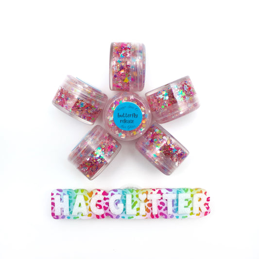Butterfly Release Hair Glitter
