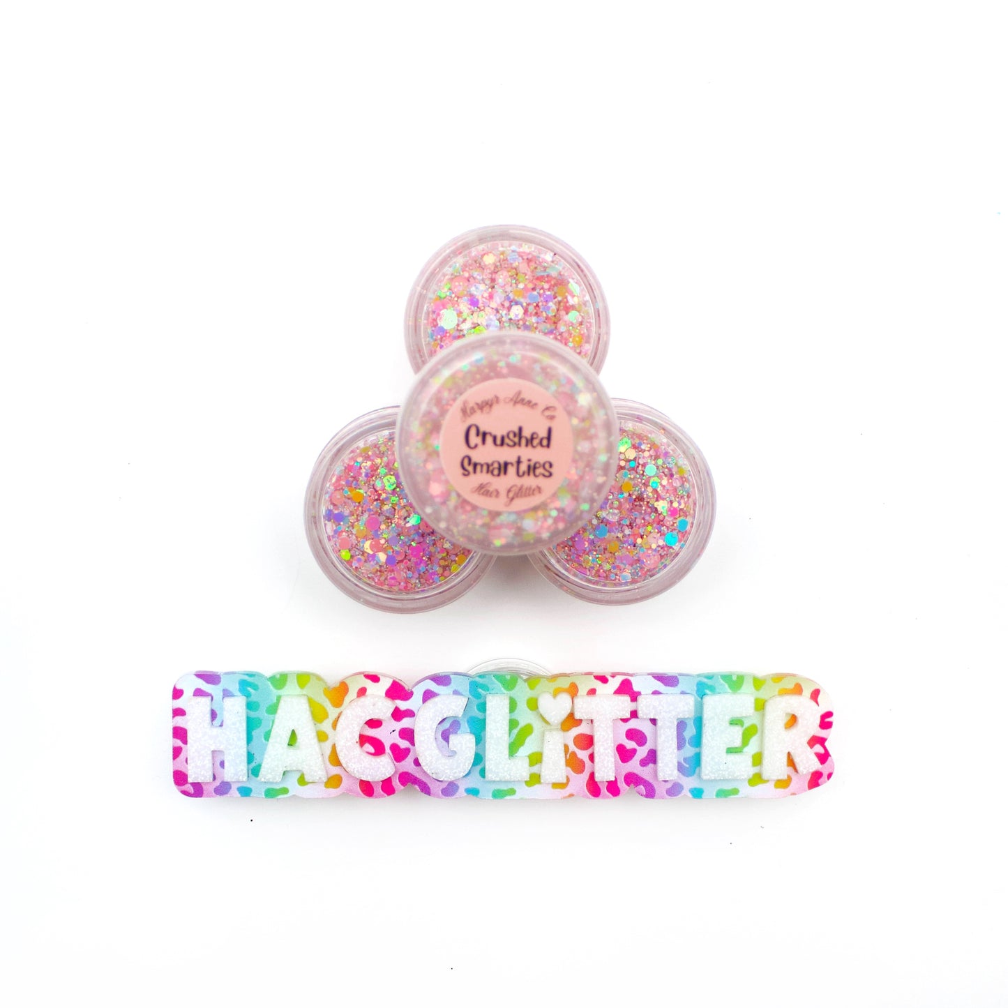 Crushed Smarties Hair Glitter