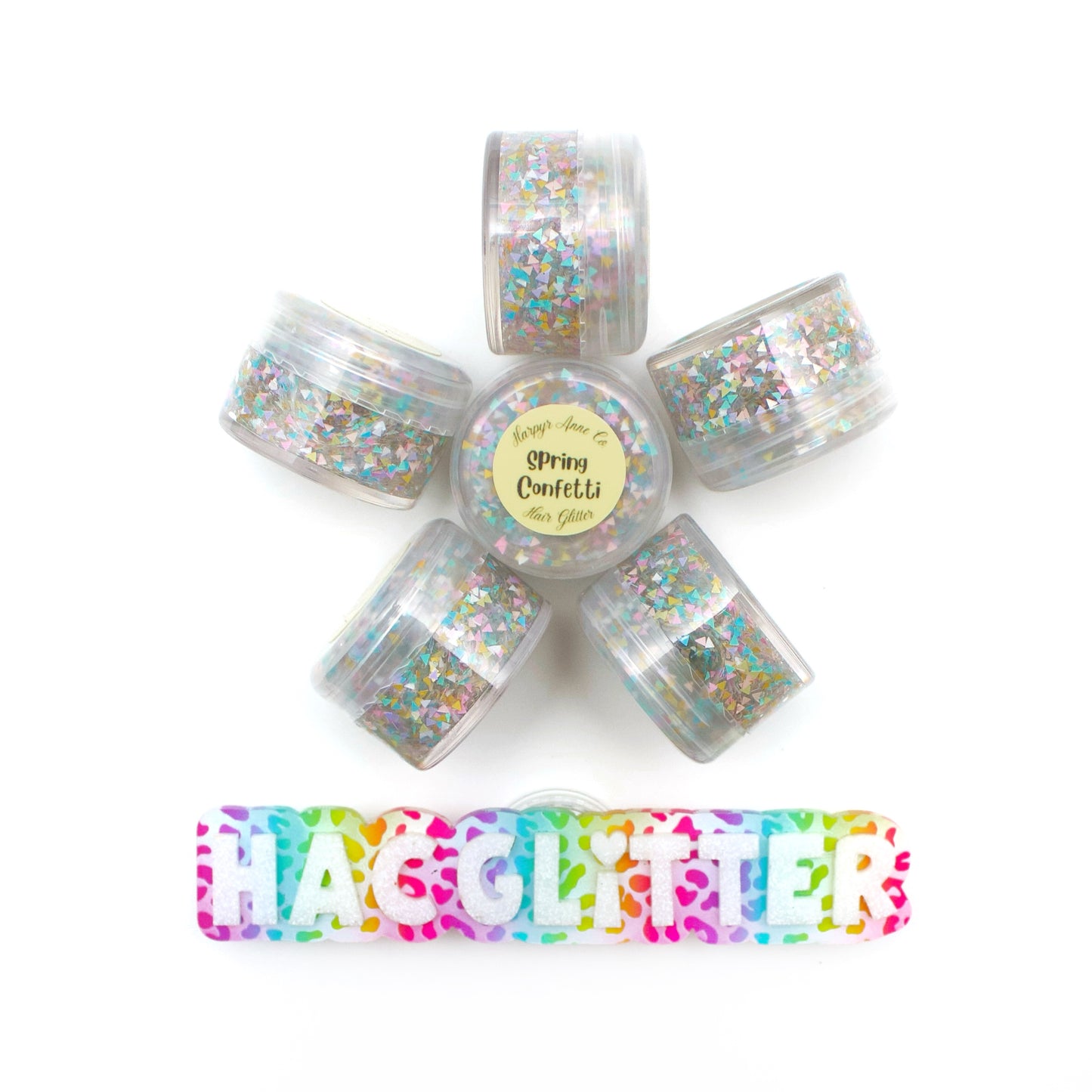 Spring Confetti Hair Glitter