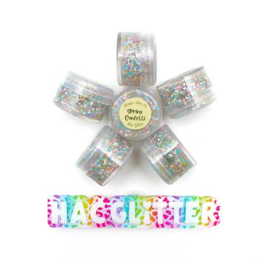 Spring Confetti Hair Glitter