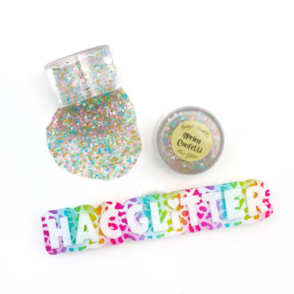 Spring Confetti Hair Glitter