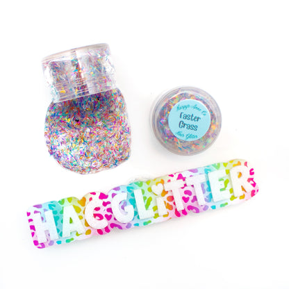Easter Grass Hair Glitter