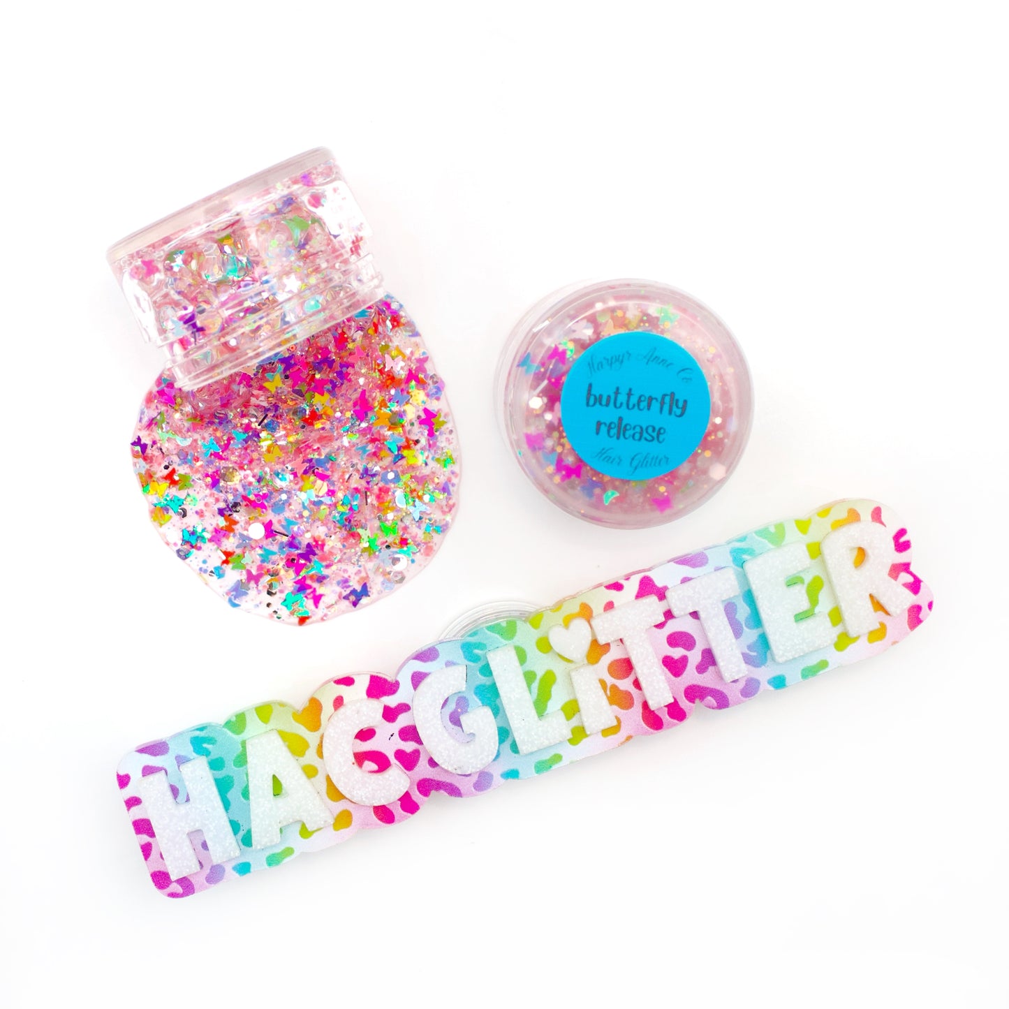 Butterfly Release Hair Glitter