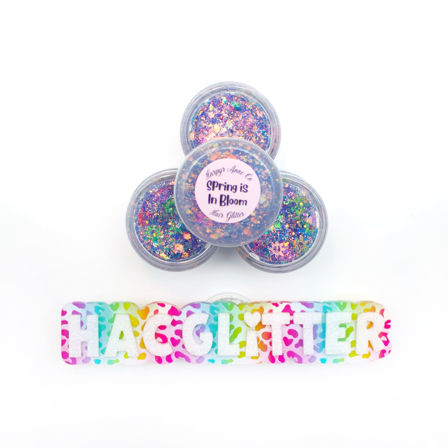 Spring is in Bloom Hair Glitter