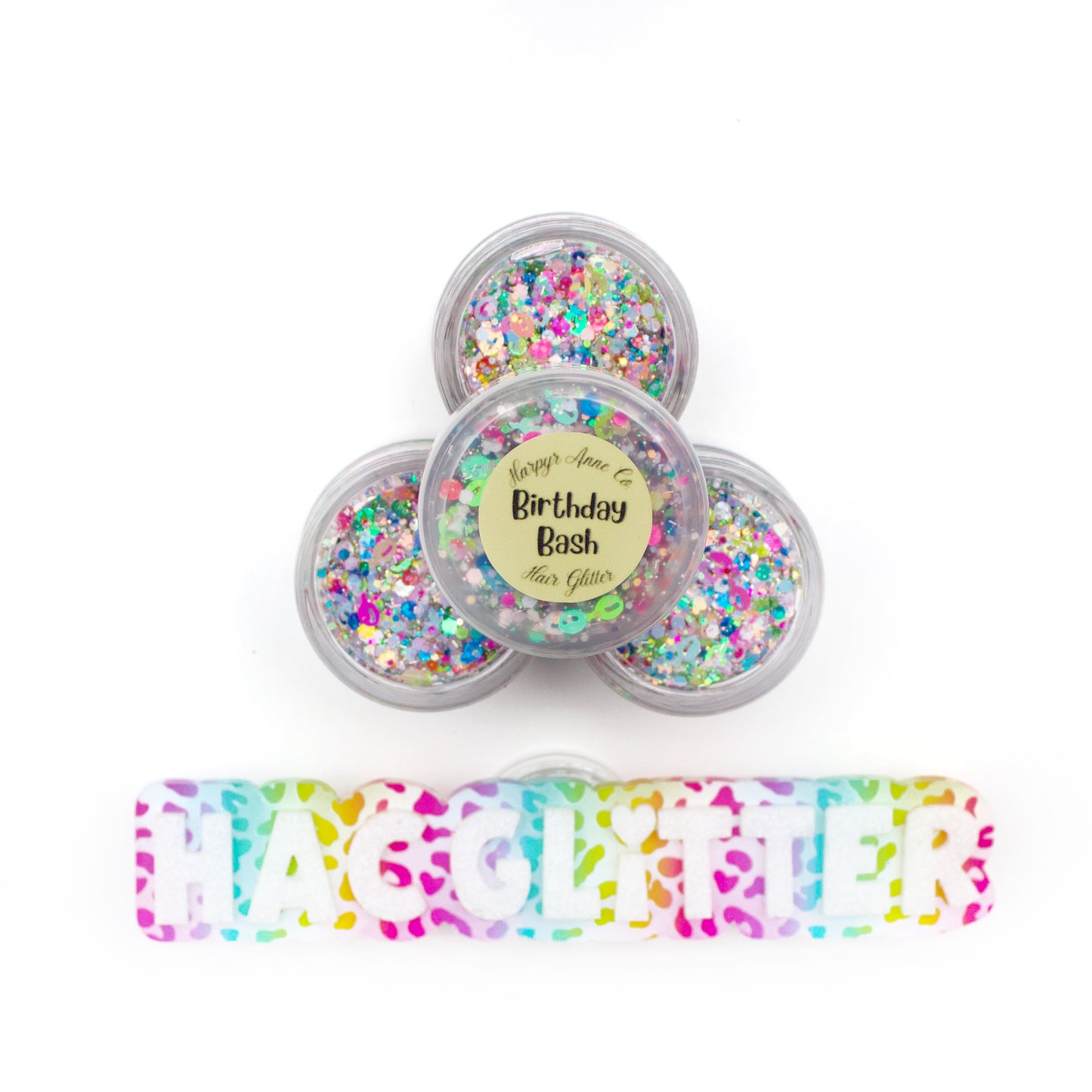 Birthday Bash Hair Glitter