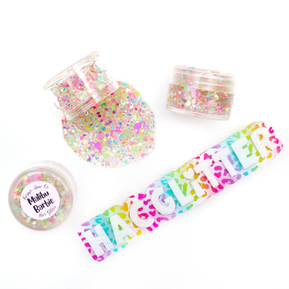 Malibu Barbie Hair Glitter