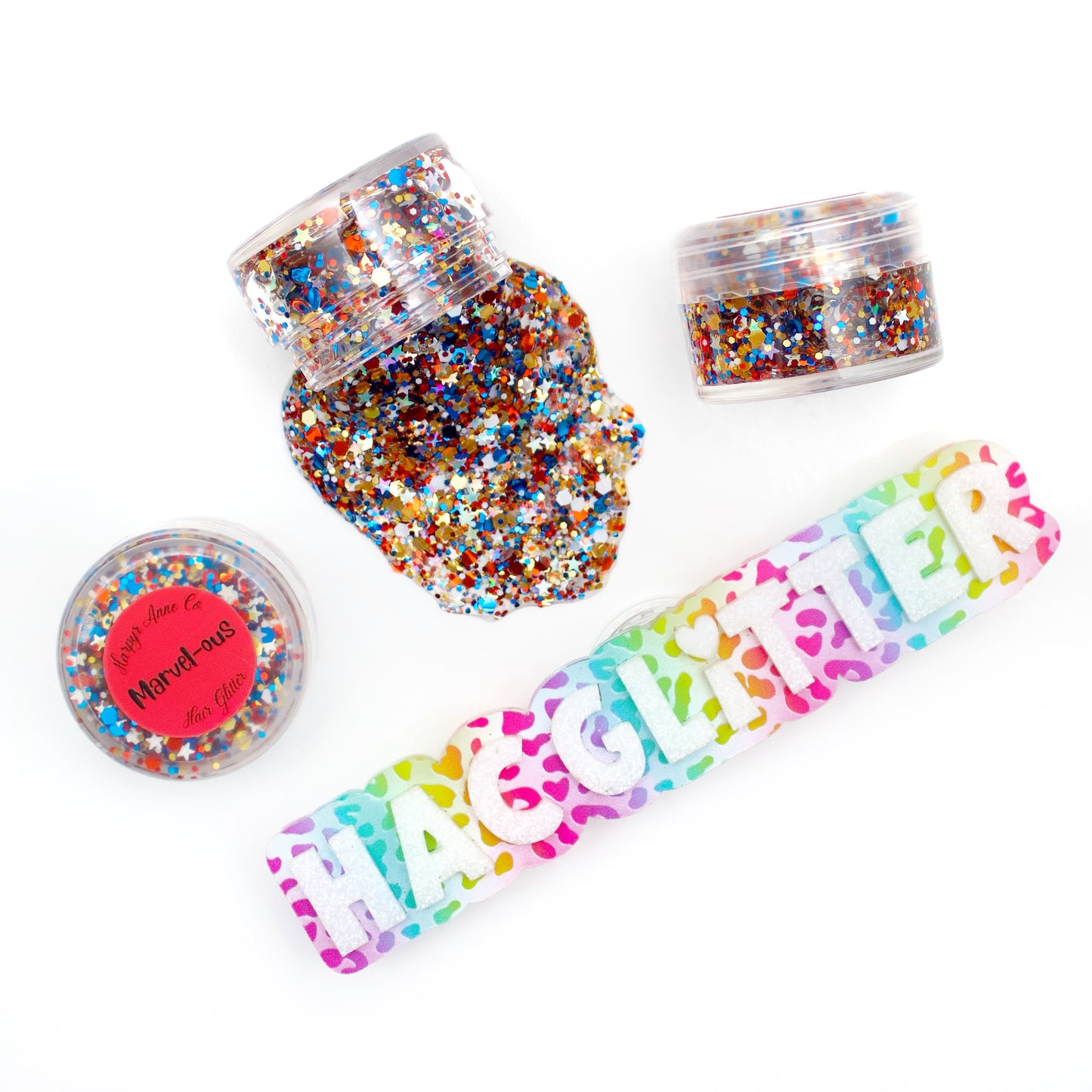 Marvel-ous Hair Glitter