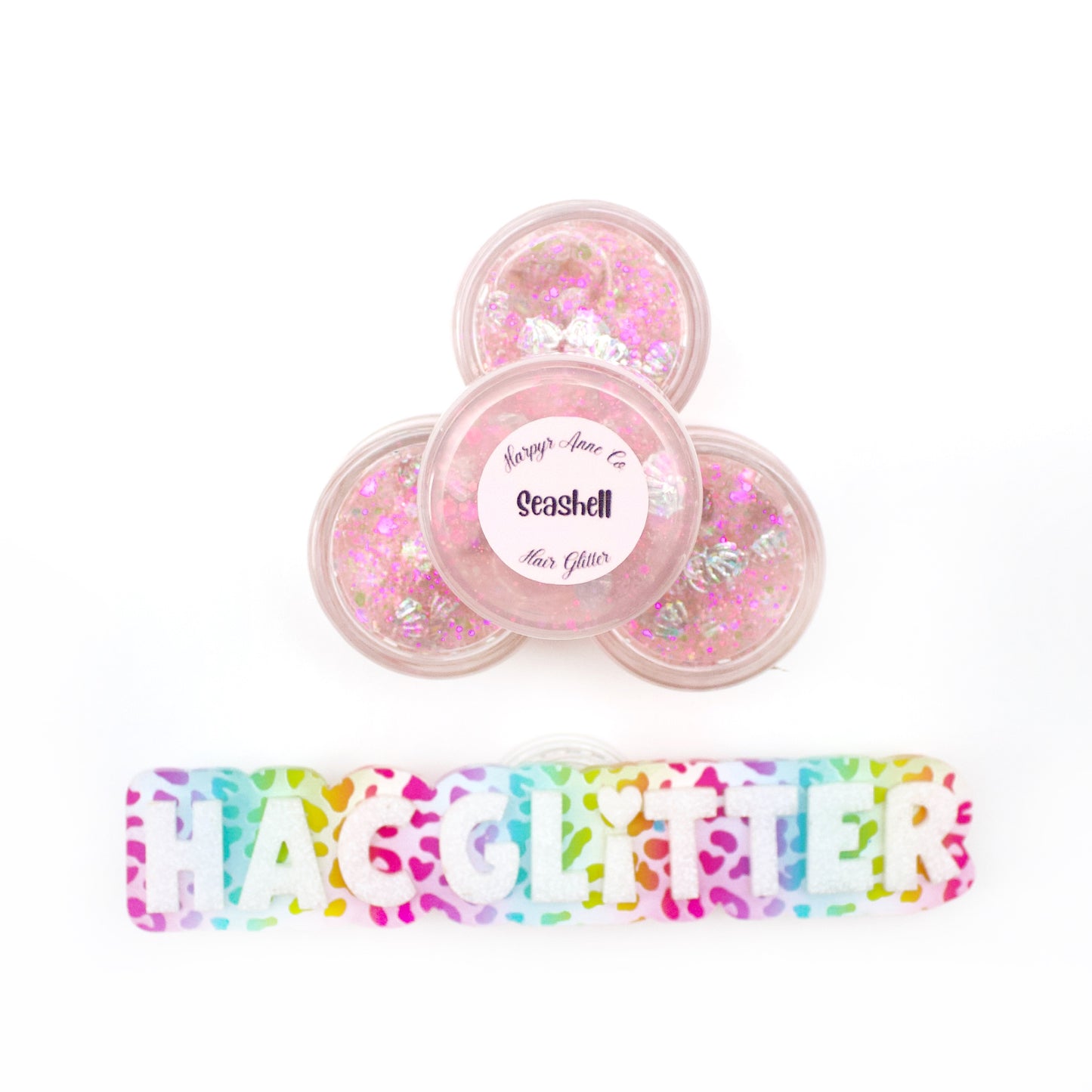 Seashell Hair Glitter