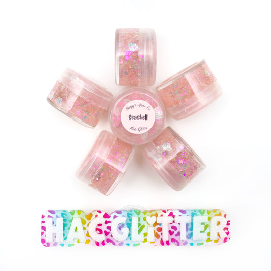 Seashell Hair Glitter
