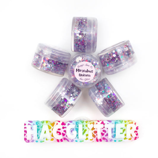 Miraculous Unicorn Hair Glitter
