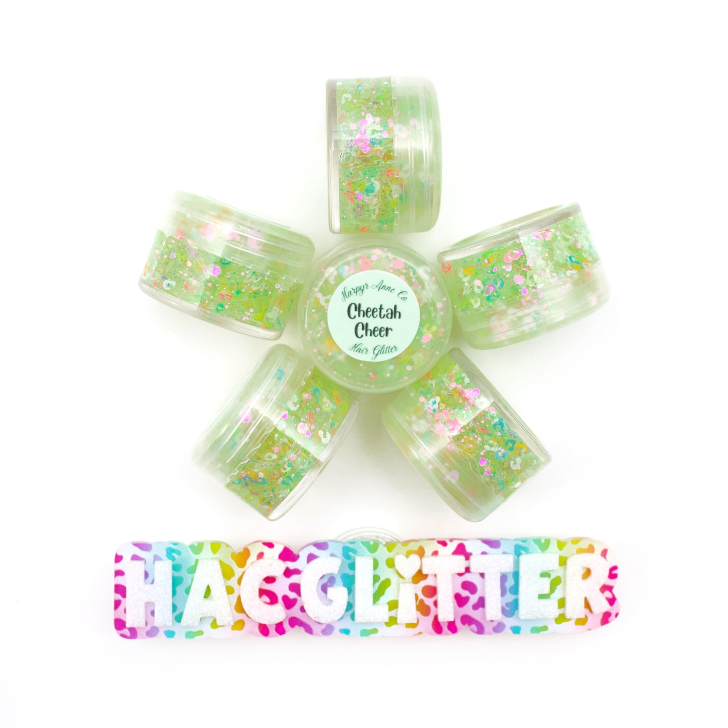 Cheetah Cheer Hair Glitter