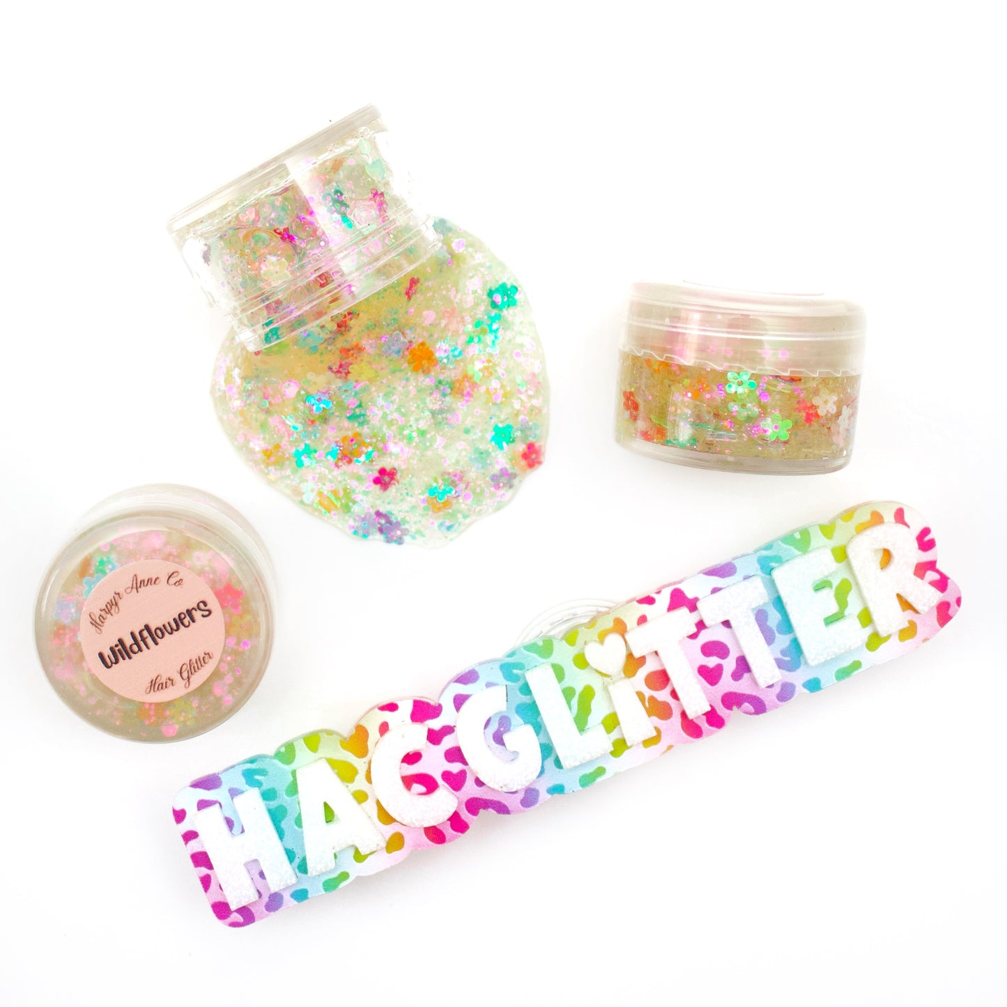 Wildflower Hair Glitter