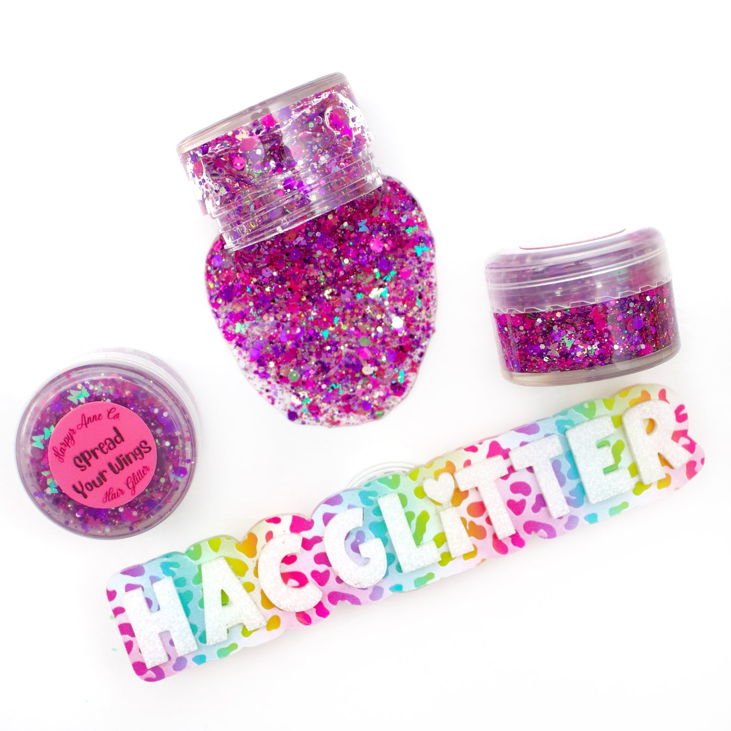 Spread Your Wings Hair Glitter