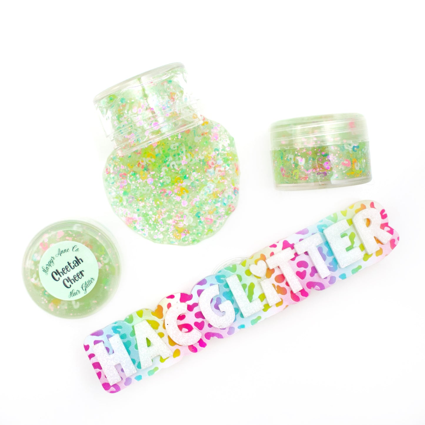 Cheetah Cheer Hair Glitter