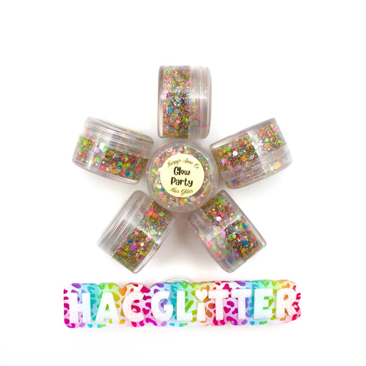 Glow Party Hair Glitter