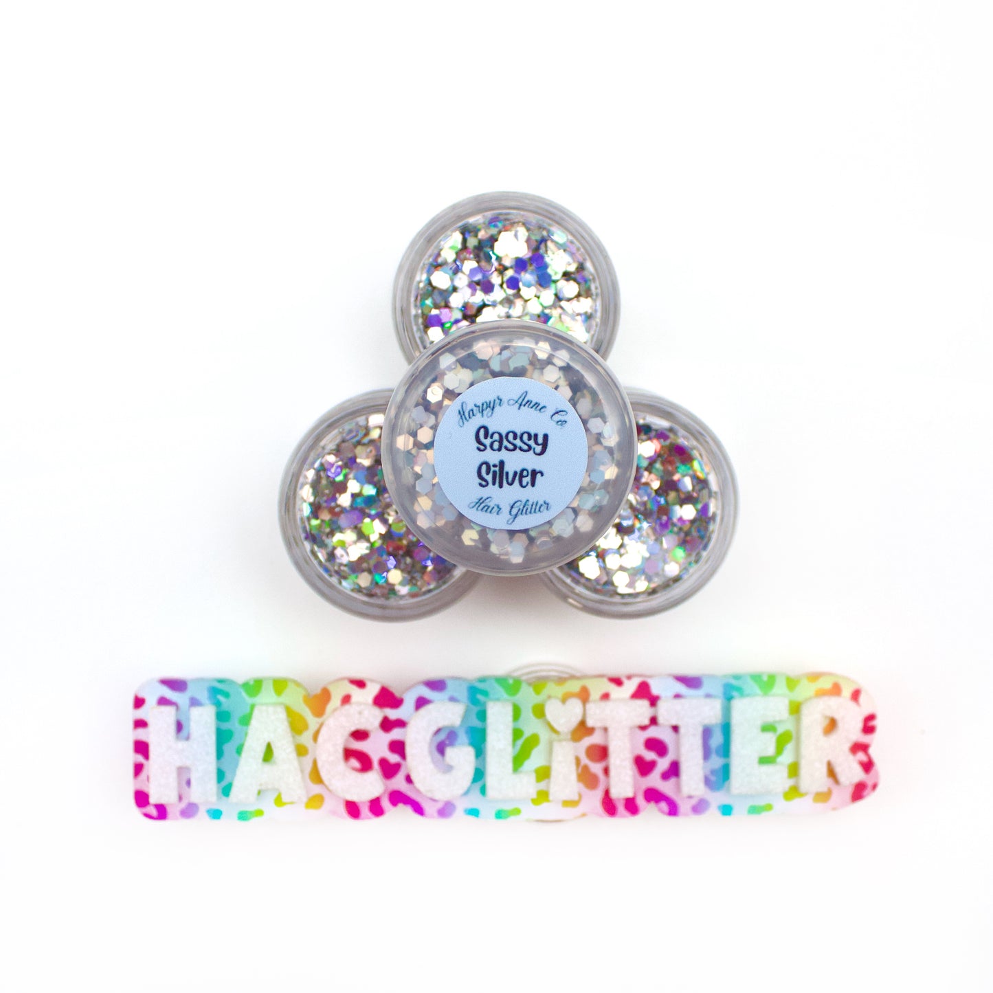 Sassy Silver Hair Glitter