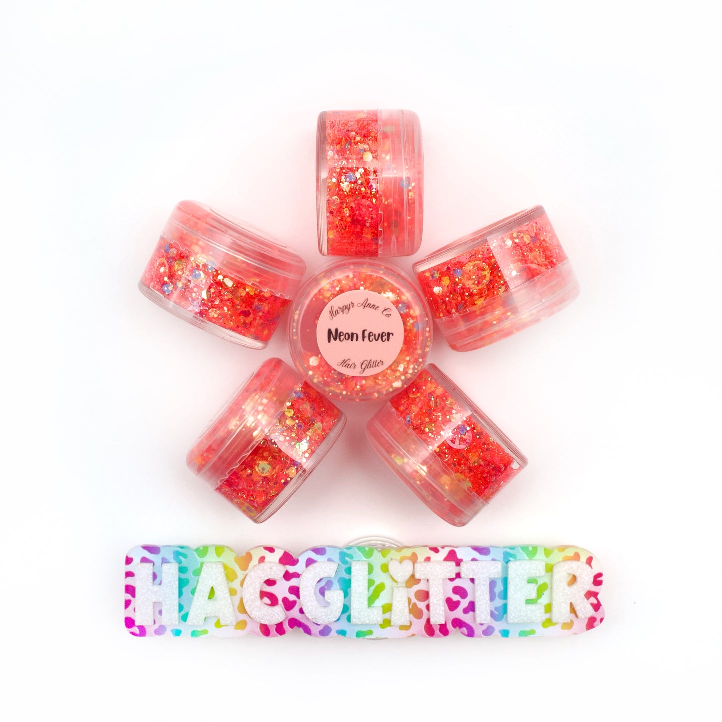 Neon Fever Hair Glitter