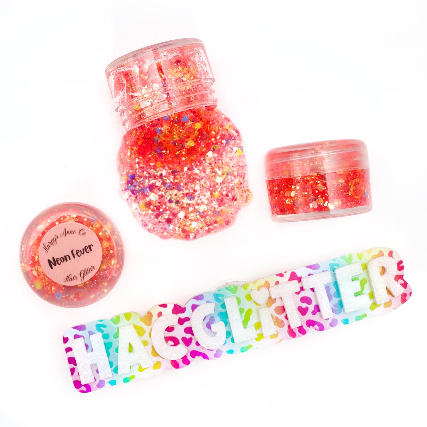 Neon Fever Hair Glitter
