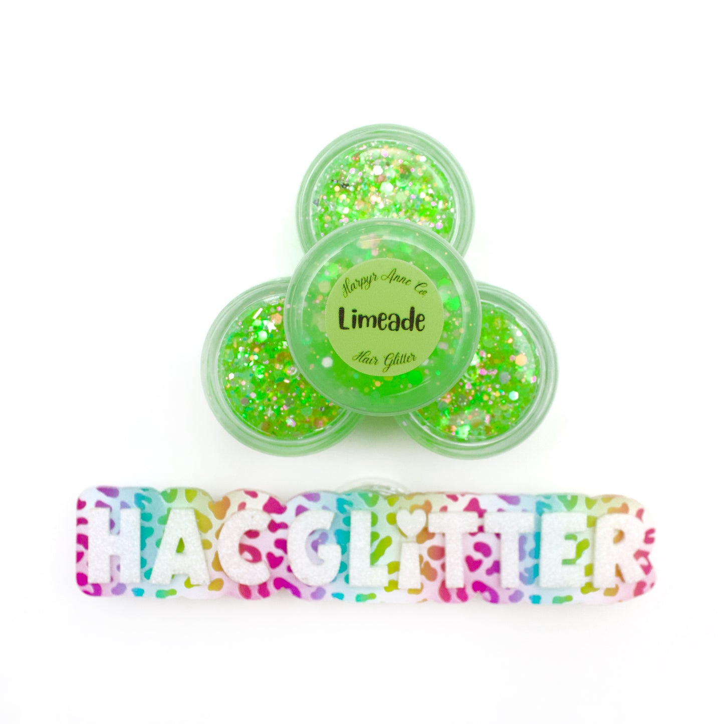 Limeade Hair Glitter